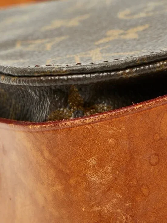 Louis Vuitton Monogram Cartouchiere MM Crossbody Shoulder Bag Brown - Picture 7 of 10